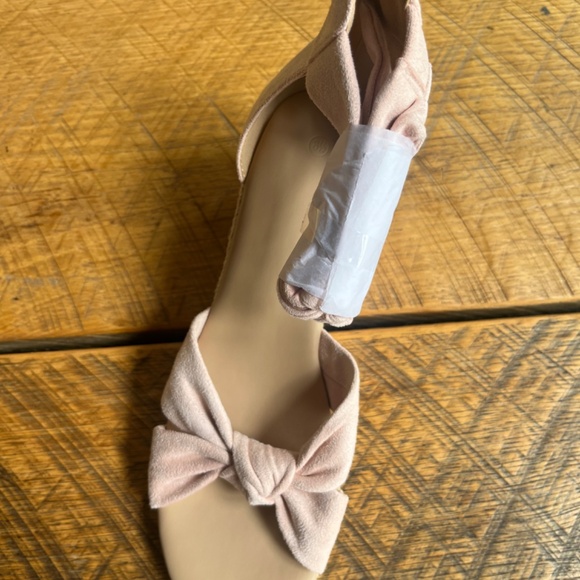 Women’s Pink Bow Espadrilles - Picture 3 of 6